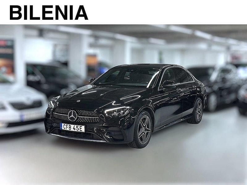 Svart Begagnad 2020 Mercedes E300 AMG Sedan | 389 000 kr (Lite dyr) - Bild 1/4
