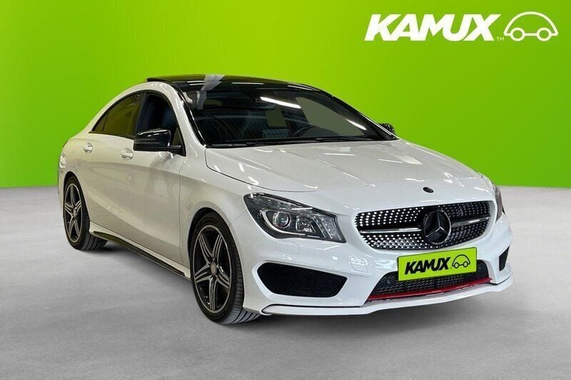 Vit Begagnad 2016 Mercedes CLA250 Sport Sedan | 234 700 kr (Bra pris) - Bild 1/4