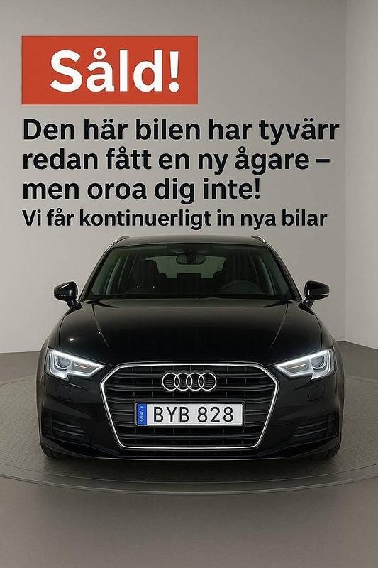 Svart Begagnad 2015 Audi A3 Attraction Kombi | 79 000 kr (Bra pris) - Bild 1/4