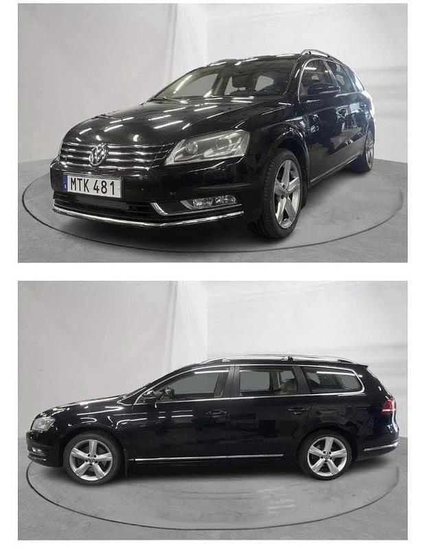 Svart Begagnad 2012 VW Passat Kombi | 67 500 kr (Bra pris) - Bild 1/4