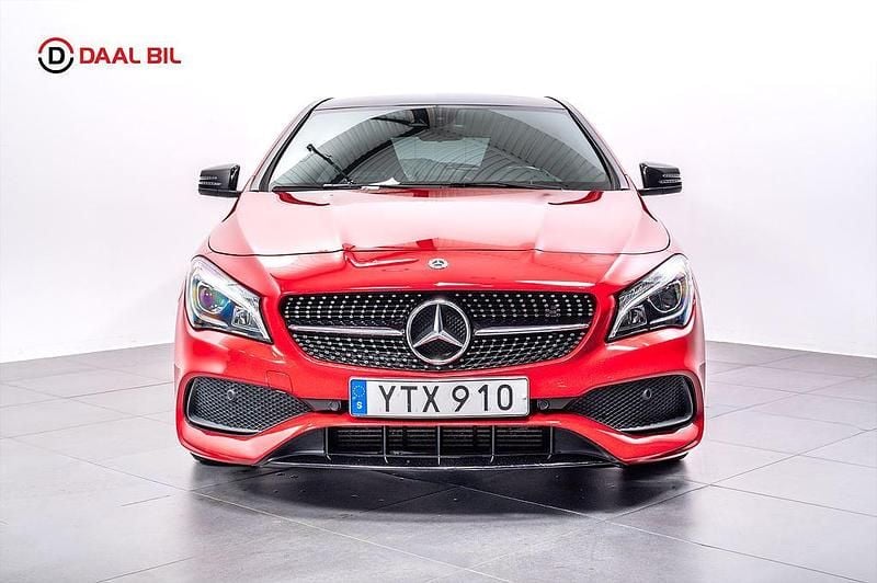 Begagnad Mercedes CLA220 Shooting Brake 2018 Röd Kombi