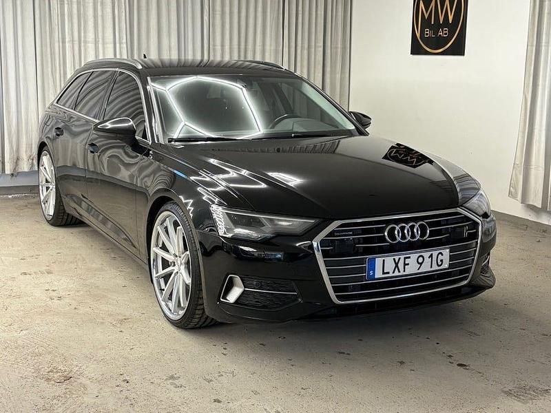 Svart Begagnad 2021 Audi A6 Kombi | 269 900 kr (Marknadspris) - Bild 1/4
