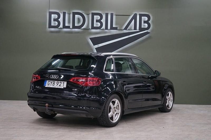 Begagnad Audi A3 110 HK (80 kW) 2015 Svart