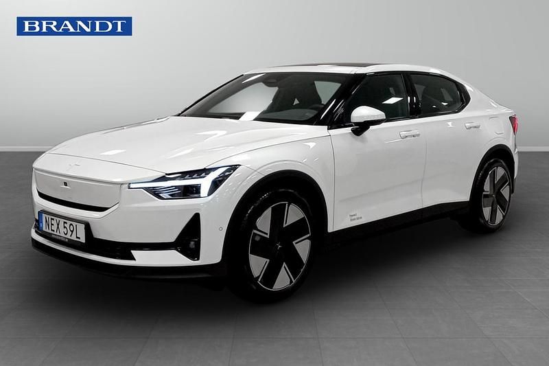 Begagnad Polestar 2 Long Range Single Motor 222 kW (303 HK) 2025 Vit Halvkombi