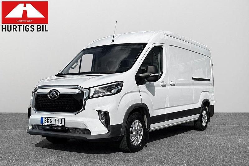 Vit Begagnad 2021 Maxus eDeliver 9 Van | 373 750 kr (Marknadspris) - Bild 1/4
