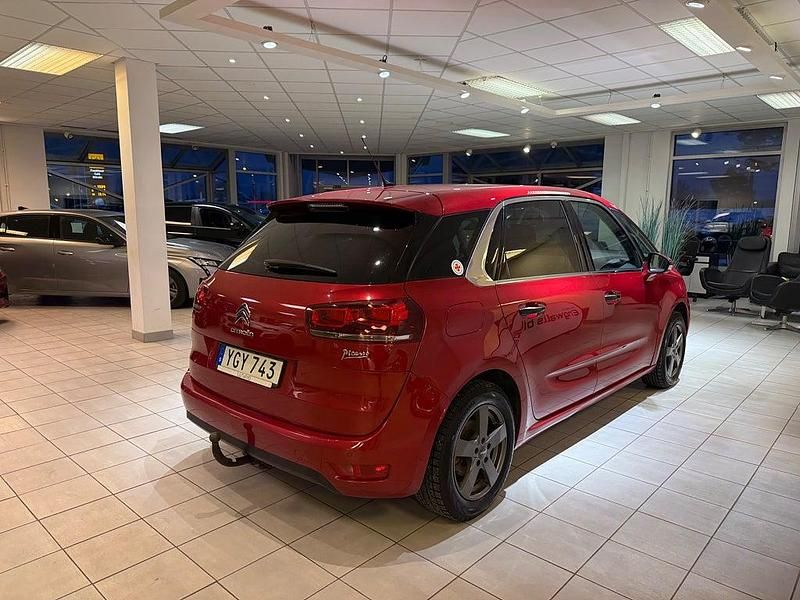 Begagnad Citroën C4 Picasso 120 HK (88 kW) 2016 Röd Minibuss