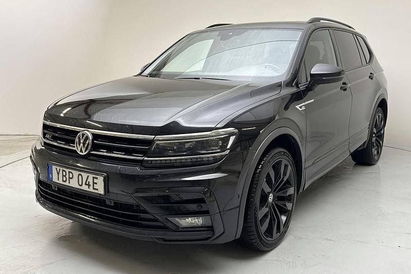 Svart Begagnad 2021 VW Tiguan Allspace GT SUV | 289 000 kr (Superpris) - Bild 1/4