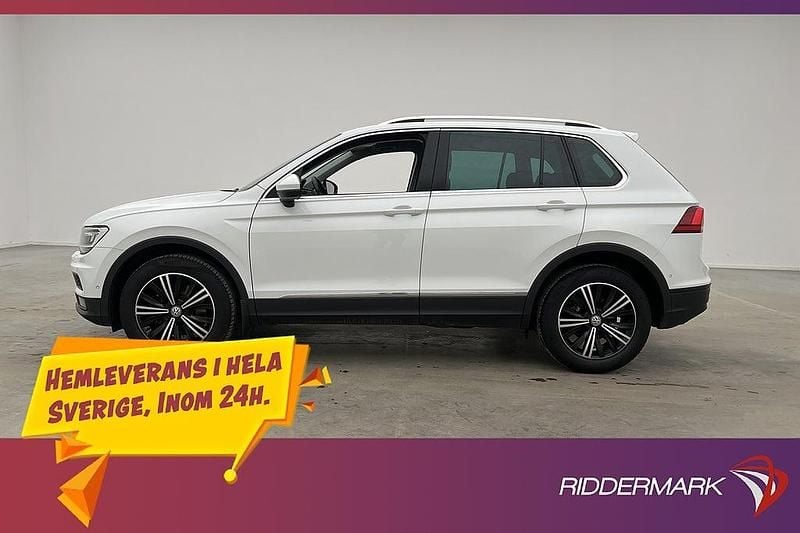 Vit Begagnad 2020 VW Tiguan SUV | 259 800 kr (Bra pris) - Bild 1/3