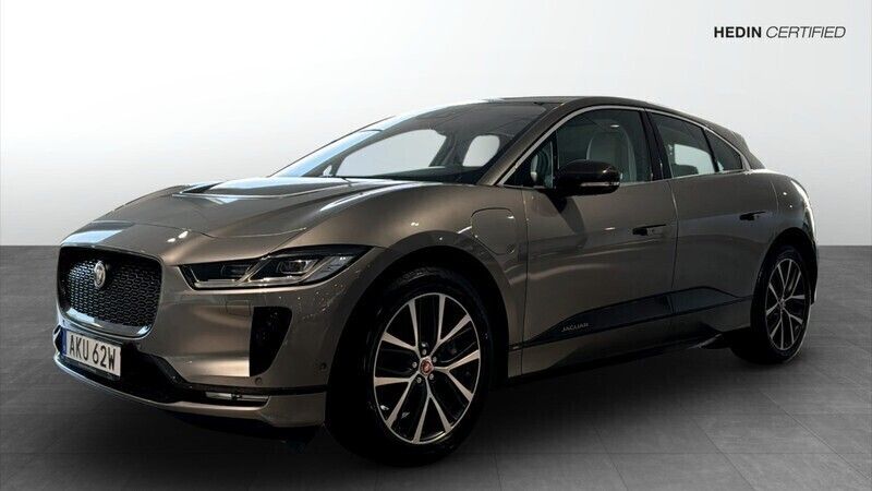 Grå Begagnad 2019 Jaguar I-Pace SE SUV | 319 000 kr (Marknadspris) - Bild 1/4