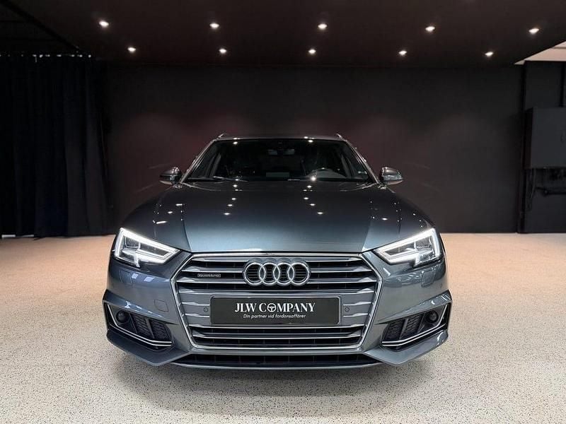 Begagnad Audi A4 S-Line 190 HK (139 kW) 2018 Grå metallic Kombi