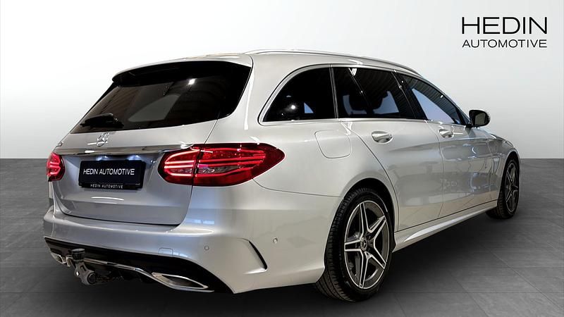 Begagnad Mercedes C200 184 HK (135 kW) 2019 Silver