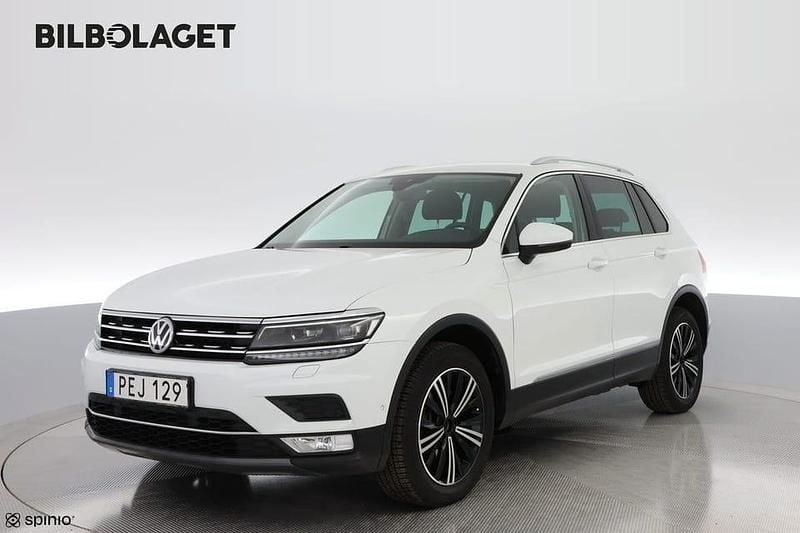Vit Begagnad 2017 VW Tiguan GT SUV | 189 900 kr (Superpris) - Bild 1/4