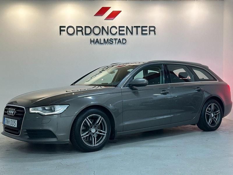 Grå Begagnad 2014 Audi A6 Kombi | 134 900 kr (Marknadspris) - Bild 1/4