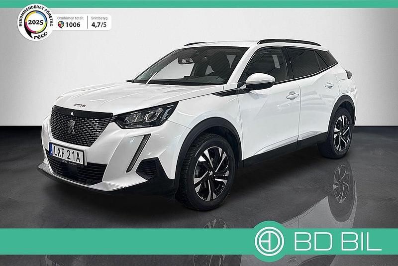 Vit Begagnad 2021 Peugeot 2008 SUV | 194 700 kr (Marknadspris) - Bild 1/3
