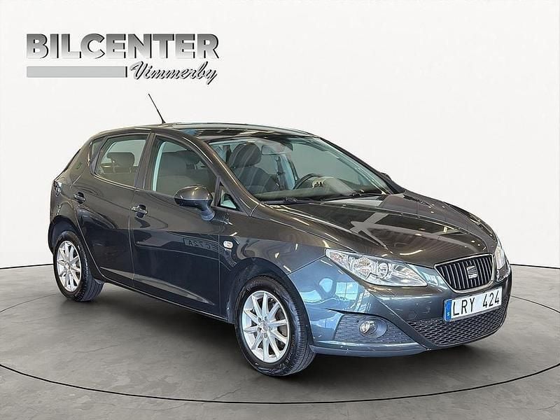 Mörkgrå Begagnad 2011 Seat Ibiza Ecomotive Sedan | 49 500 kr (Lite dyr) - Bild 1/4
