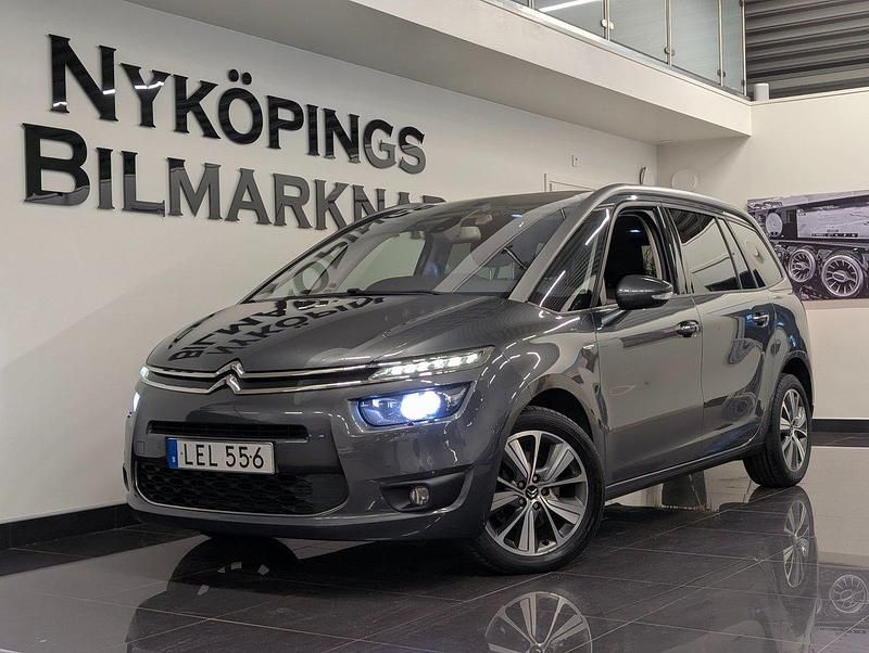 Grå Begagnad 2015 Citroën Grand C4 Picasso Minibuss | 89 900 kr (Marknadspris) - Bild 1/4