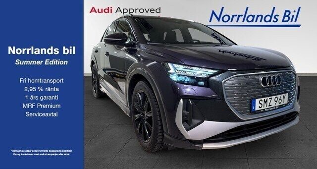 Auroraviolett metallic Begagnad 2021 Audi Q4 e-tron Proline SUV | 529 000 kr - Bild 1/4
