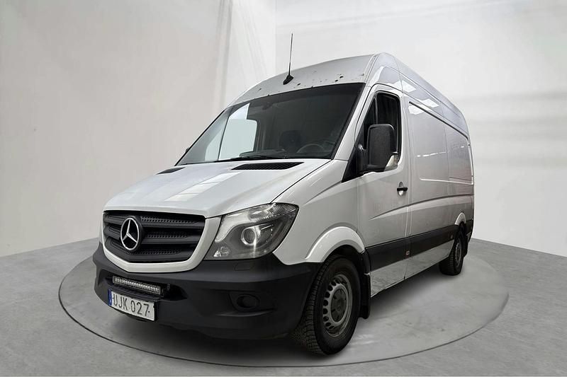 Vit Begagnad 2018 Mercedes Sprinter Van | 169 000 kr (Superpris) - Bild 1/4