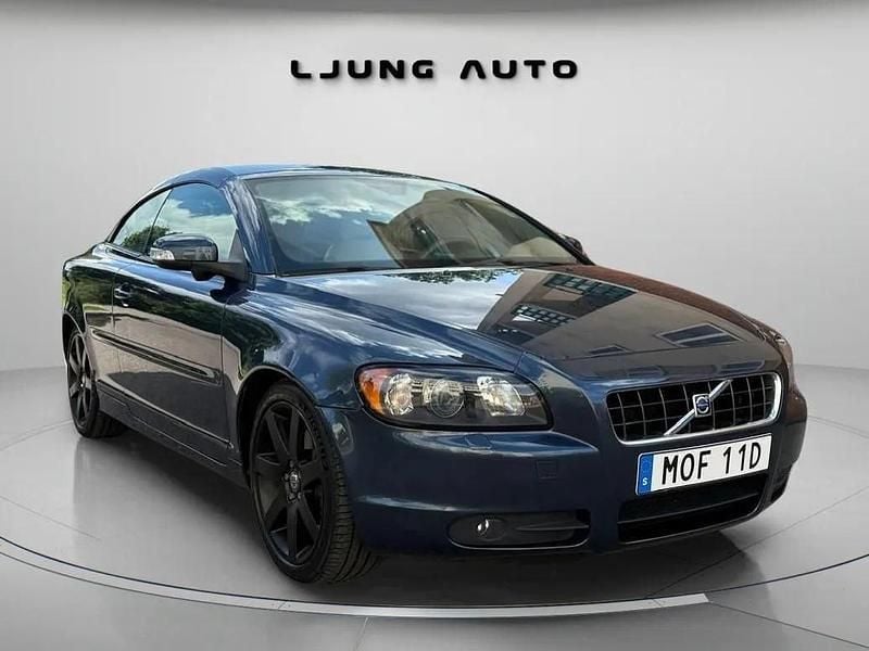 Röd (blå) Begagnad 2008 Volvo C70 Summum Cab | 104 900 kr (Bra pris) - Bild 1/4