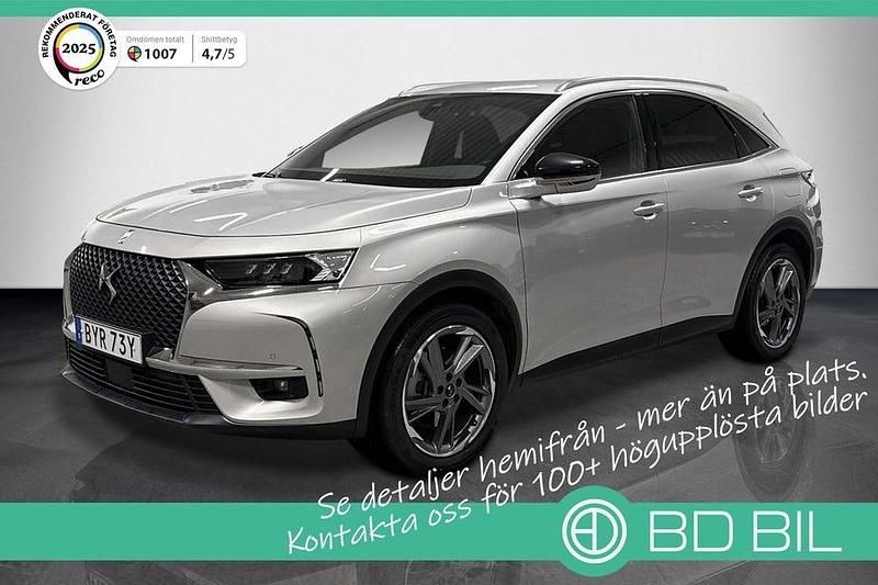 Begagnad DS Automobiles DS7 Crossback 224 HK (164 kW) 2022 Silvermetallic SUV