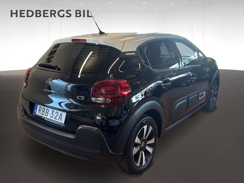 Begagnad Citroën C3 PureTech 110 HK (80 kW) 2024 Svart Halvkombi