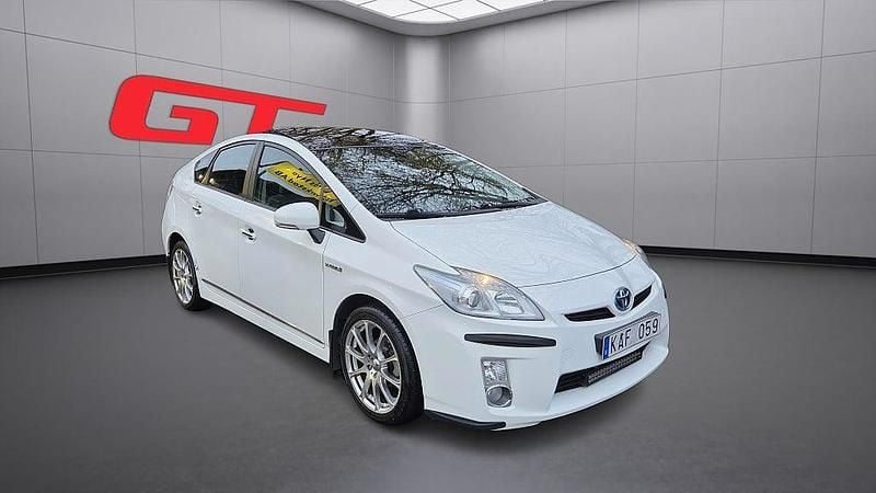 Vit Begagnad 2009 Toyota Prius Halvkombi | 79 900 kr (Marknadspris) - Bild 1/4