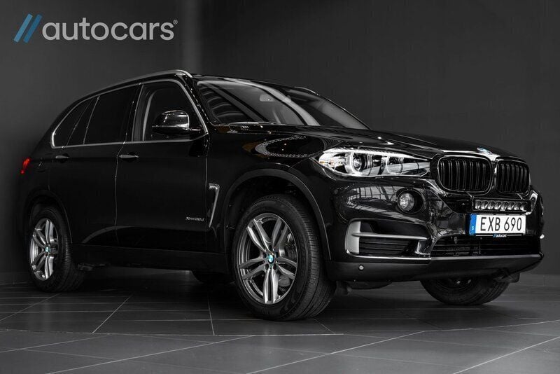 Svart Begagnad 2014 BMW X5 SUV | 259 000 kr (Marknadspris) - Bild 1/4