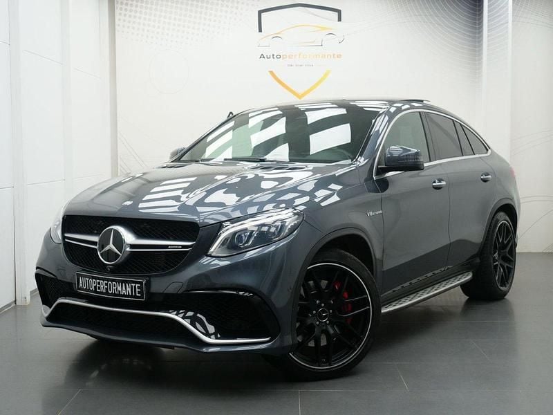 Mörkgrå Begagnad 2015 Mercedes GLE63 AMG AMG Sportkupé | 619 000 kr (Bra pris) - Bild 1/4