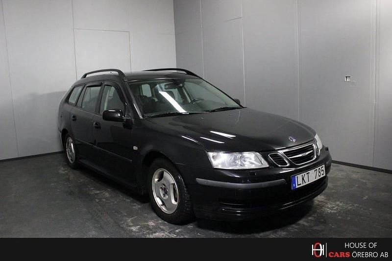 Svart Begagnad 2007 Saab 9-3 Linear Kombi | 19 900 kr (Superpris) - Bild 1/4