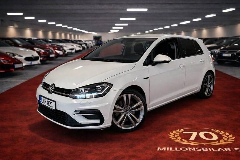 Vit Begagnad 2019 VW Golf VII GT | 179 900 kr (Marknadspris) - Bild 1/4