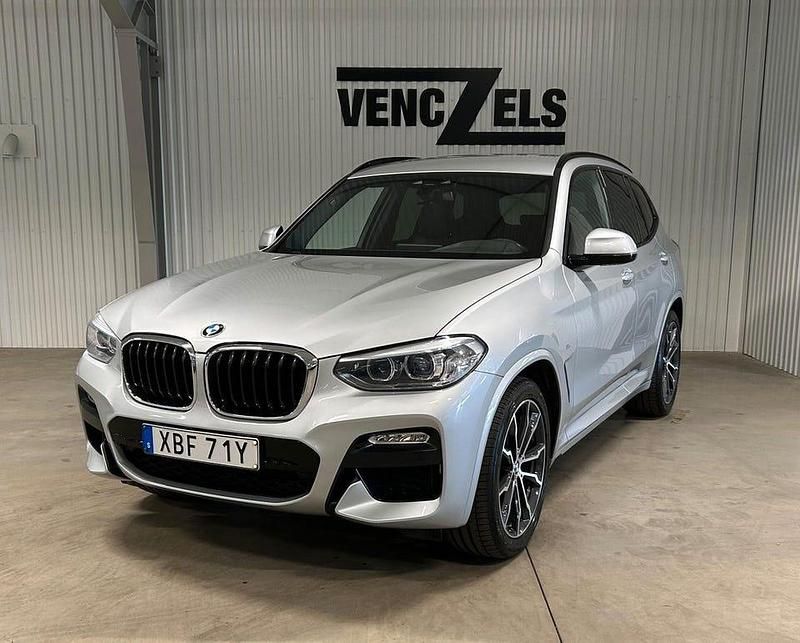 Begagnad BMW X3 M Sport 184 HK (135 kW) 2019 Silver SUV