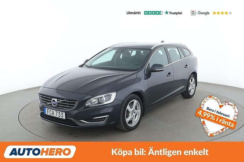 Begagnad Volvo V60 Summum 184 HK (135 kW) 2014 Grå Kombi