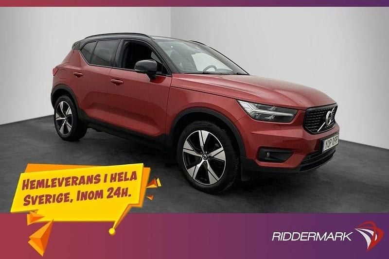 Begagnad Volvo XC40 R-Design 262 HK (192 kW) 2022 Röd SUV