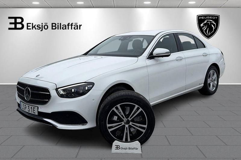Begagnad Mercedes E220 194 HK (142 kW) 2020 Vit Sedan