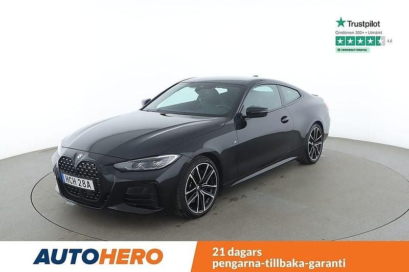 Svart Begagnad 2021 BMW M440 M Sport Sedan | 510 000 kr (Marknadspris) - Bild 1/4