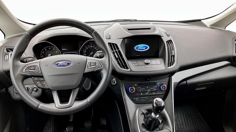 Begagnad Ford C-MAX 101 HK (74 kW) 2018 Grå Minibuss