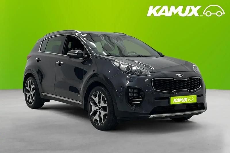 Silver/grå Begagnad 2016 Kia Sportage GT-Line SUV | 189 800 kr (Marknadspris) - Bild 1/4