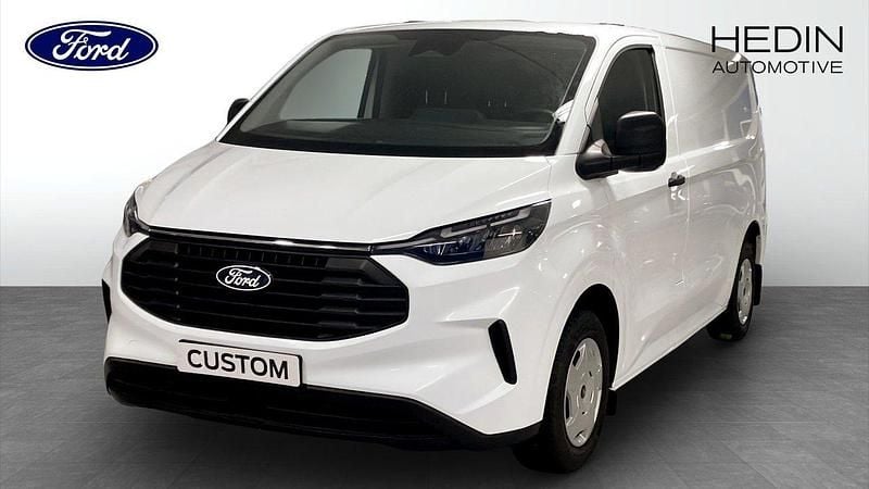 Vit (white) Begagnad 2023 Ford Transit Custom Trend Van | 450 000 kr (Marknadspris) - Bild 1/4