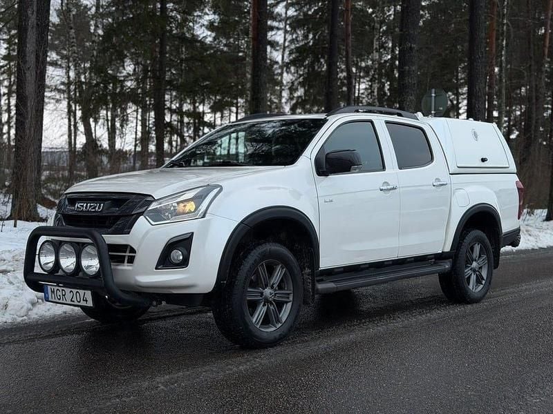 Vit Begagnad 2018 Isuzu D-Max Pickup | 228 750 kr - Bild 1/4