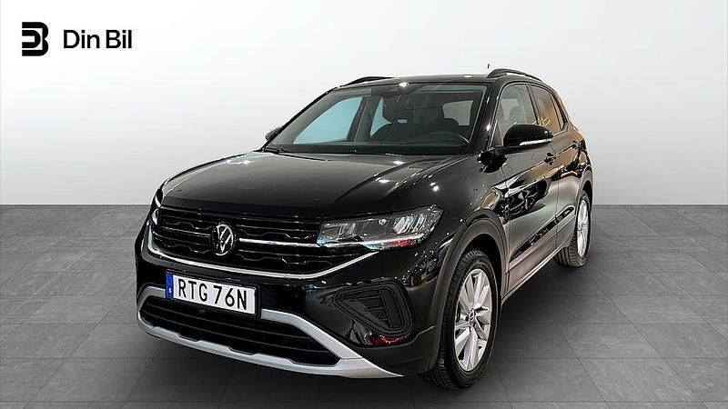 Deep black pearl Begagnad 2024 VW T-Cross Edition SUV | 229 900 kr (Dyr) - Bild 1/4