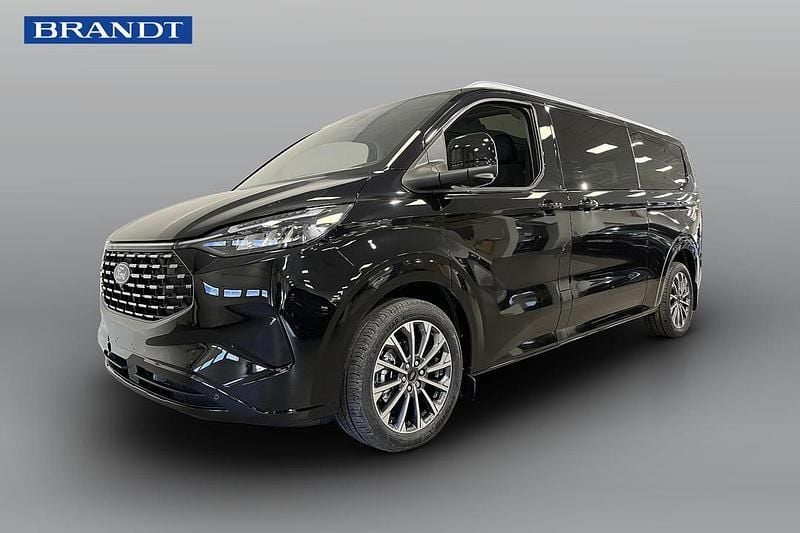 Svart Ny 2026 Ford Tourneo Custom Van | 889 000 kr - Bild 1/4