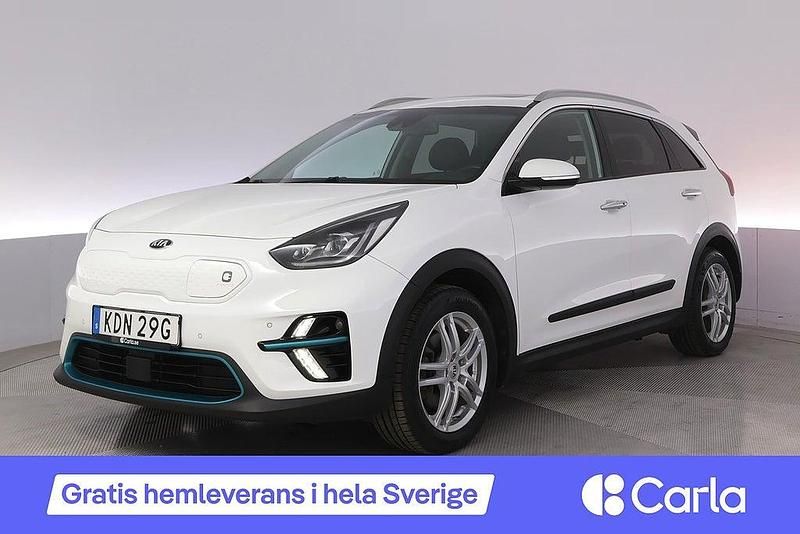 Vit Begagnad 2018 Kia e-Niro Advance SUV | 205 900 kr (Lite dyr) - Bild 1/4