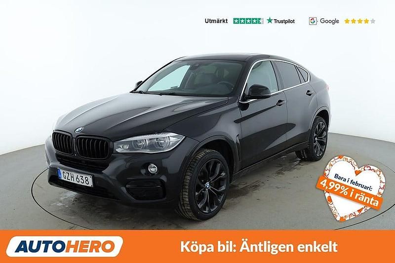 Begagnad BMW X6 258 HK (189 kW) 2015 Svart SUV