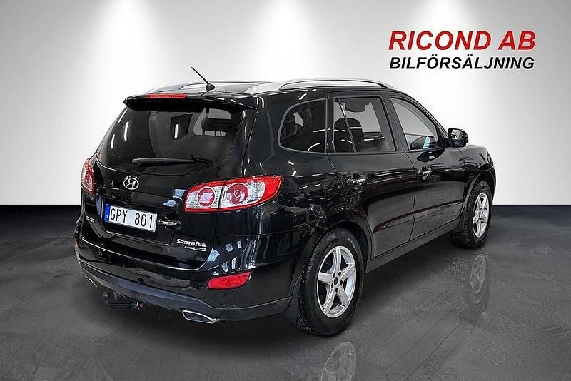 Begagnad Hyundai Santa Fe 197 HK (144 kW) 2010 Svart SUV