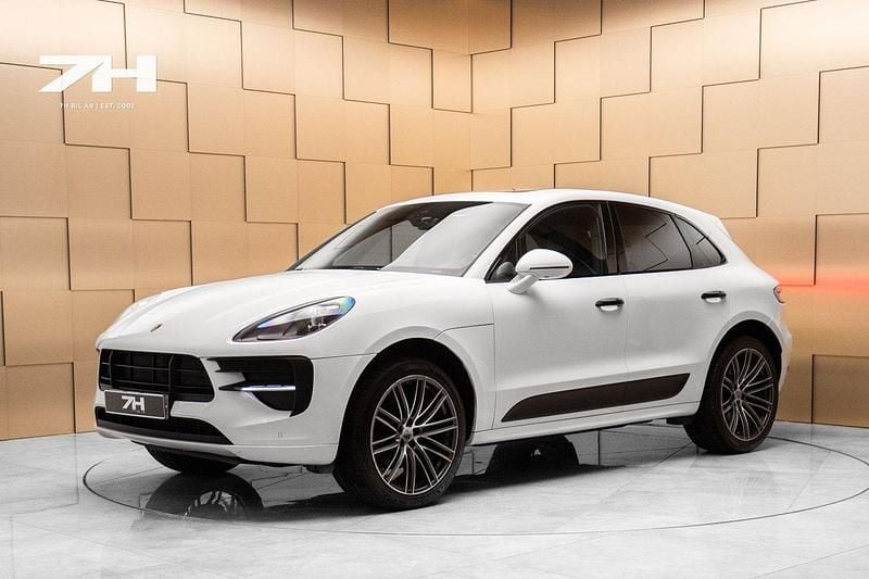Vit Begagnad 2019 Porsche Macan SUV | 399 900 kr (Bra pris) - Bild 1/4