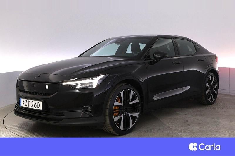 Svart Begagnad 2023 Polestar 2 Performance Sedan | 523 900 kr (Dyr) - Bild 1/4