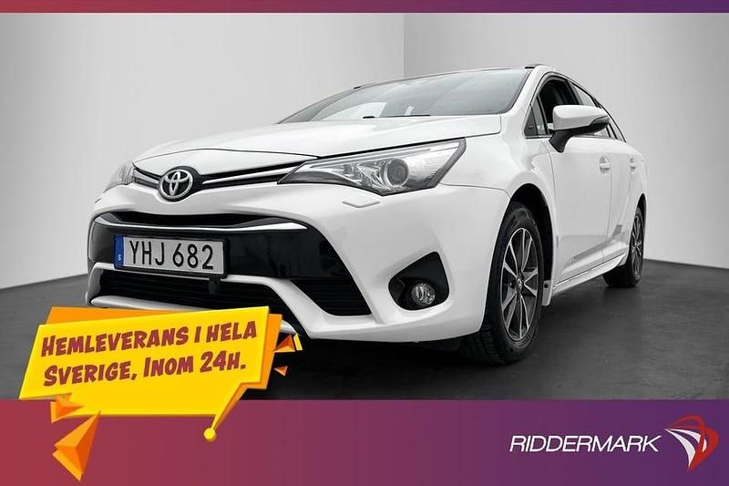 Vit Begagnad 2016 Toyota Avensis Active Kombi | 154 900 kr (Marknadspris) - Bild 1/3