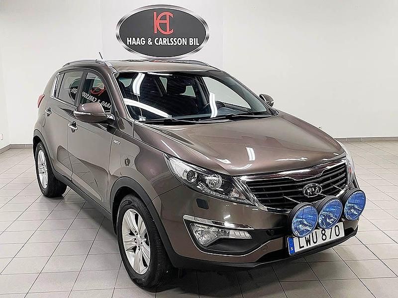 Begagnad Kia Sportage 184 HK (135 kW) 2011 Ljusbrun SUV