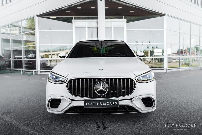 Begagnad Mercedes S63 AMG AMG 802 HK (589 kW) 2024 Opalitvit magno Sedan