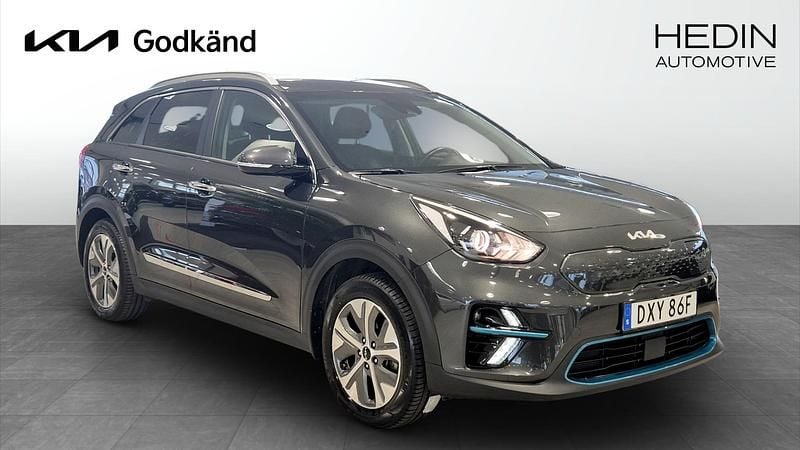 Grå Begagnad 2022 Kia e-Niro SUV | 279 900 kr (Superpris) - Bild 1/4